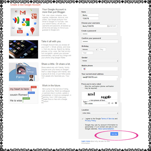 how to set up and start a blogger blog