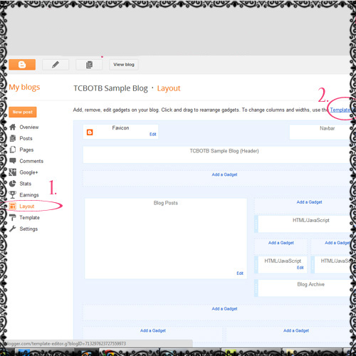 how to adjust width of post and sidebar on blog c