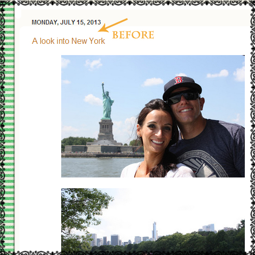 how to customize blogger font post titles and sidebar 2
