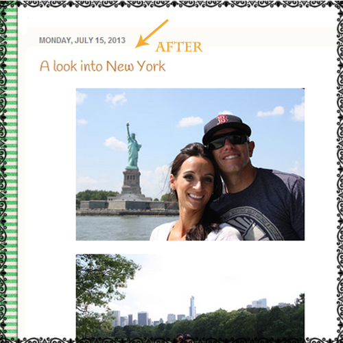 how to customize blogger font post titles and sidebar 7